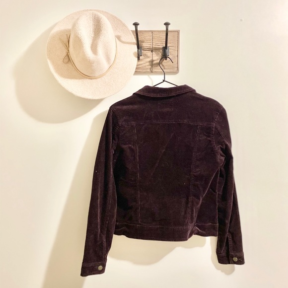Universal Thread | Corduroy Jacket Deep Purple - Picture 2 of 4